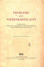 PROBLEME DES NIERENKREISLAUFS