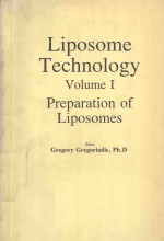 LIPOSOME TECHNILOGY VOLUME I PREPARATION OF LIPOSOMES