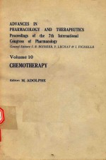 ADVANCES IN PHARMACOLOGY AND THERAPEUTICS VOLUME 10 CHEMOTHERAPY