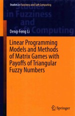 LINEAR PROGRAMMING MODELS AND METHODS OF MATRIX GAMES WITH PAYOFFS OF TRIANGULAR FUZZY NUMBERS