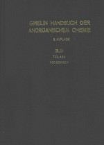 GMELIN HANDBUCH DER ANORGANISCHEN CHEMIE BLEI TEIL A 2B