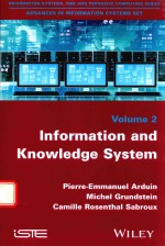 VOLUME 2 INFORMATION AND KNOWLEDGE SYSTEM