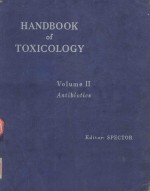 HANDBOOK OF TOXICOLOGY VOLUME II ANTIBIOTICS