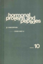 HORMONAL PROTEINS AND PEPTIDES VOLUME X