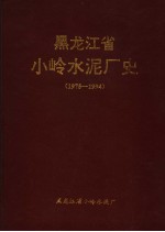 黑龙江省小岭水泥厂史1975-1994