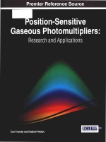 position-sensitive gaseous photomultipliers research and applications