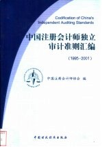 中国注册会计师独立审计准则汇编 1995-2001