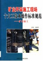 矿业开采施工现场十大工技术操作标准规范  矿井泵工