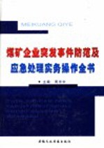 煤矿企业突发事件防范及应急处理实务操作全书 下