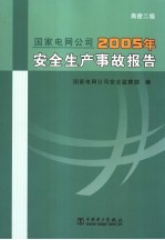 国家电网公司2005年安全生产事故报告