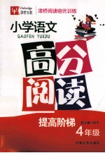 津桥阅读培优训练 小学语文高分阅读 四年级