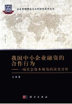 我国中小融资的合作行为 一项社会资本视角的演化分析