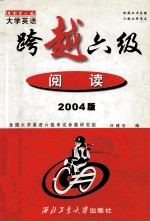 大学英语跨越六级 阅读 2004版