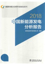 能源与电力分析年度报告系列  中国新能源发电分析报告  2018版