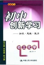 初中创新学习 初三化学：知识·思维·能力