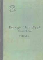 BIOLOGY DATA BOOK SECOND EDITION VOLUME III