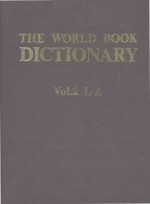 THE WORLD BOOK DICTIONARY VOLUME TWO