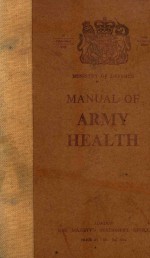 MANUAL OF ARMY HEALTH