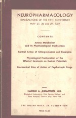 NEUROPHARMACOLOGY