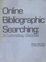 ONLINE BIBLIOGRAPHIC SEARCHING A LEARNING MANUAL