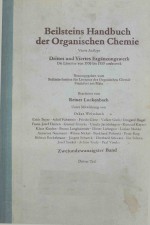 BEILSTEINS HANDBUCH DER ORGANISCHEN CHEMIE ZWEIUNDZWANZIGSTER BAND DRITTER TEIL