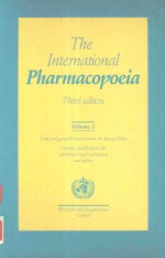 THE INTERNATIONAL PHARMACOPOEIA THRID EDITION