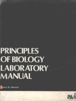 PRINCIPLES OF BIOLOGY LABORATORY MANUAL