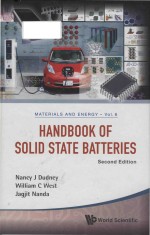 Handbook of solid state batteries Second Edition (Volume 6)