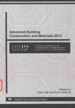 ADVANCED BUILDING CONSTRUCTION AND MATERIALS 2013