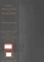 LEWIS'PRACTICE OF SURGERY VOLUME III