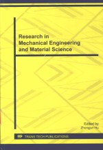 RESEARCH IN MECHANICAL ENGINEERING AND MATERIAL SCIENCE