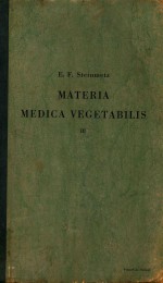 MATERIA MEDICA VEGETABILIS III