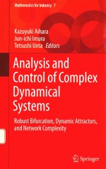 ANALYSIS AND CONTROL OF COMPLEX DYNAMICAL SYSTMES