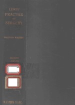 LEWIS'PRACTICE OF SURGERY VOLUME II