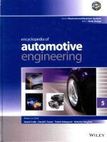 ENCYCLOPEDIA OF AUTOMOTIVE ENGINEERING VOLUME 5