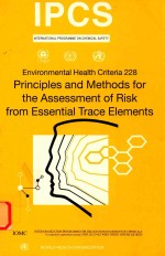 PRINCIPLES AND METHODS FOR THE ASSESSMENT OF RISK FROM ESSENTIAL TRACE ELEMENTS