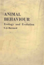 ANIMAL BEHAVIOUR ECOLOGY AND EVOLUTION