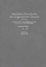 BELISTEINS HANDBUCH DER ORGANISCHEN CHEMIE SIEBZEHNTER BAND