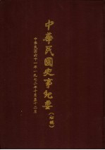 中华民国史事纪要 初稿 中华民国六十一年（1972）十月至十二月