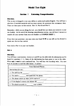 硕士研究生入学考试英语全真模拟试题 Model Test Eight