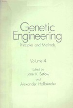 genetic engineering principles and methods volume 4