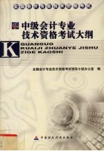 中级会计专业技术资格考试大纲