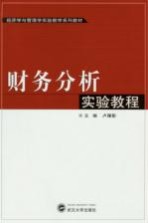 财务分析实验教程