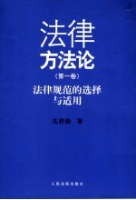 法律方法论 第1卷 法律规范的选择与适用