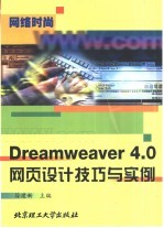 Dreamweaver 4.0网页设计技巧与实例