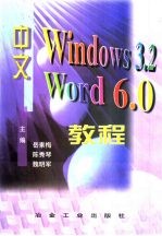 中文Windows 3.2 Word 6.0教程