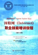 因特网应用 Internet Explorer平台 因特网 Internet 职业技能培训教程 操作员级