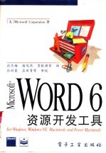 Microsoft Word 6资源开发工具