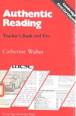 AUTHENTIC READING TEACHER'S BOOK AND KEY