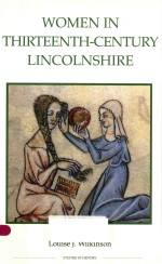 WOMEN IN THIRTEENTH-CENTURY LINCOLNSHIRE